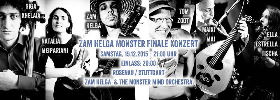 Zam Helga & The Monster Mind Orchestra Rosenau 2015